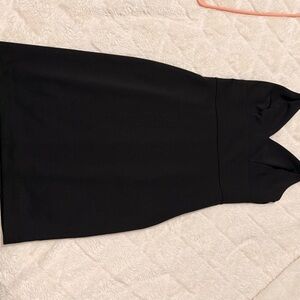 Express Black Halter Dress